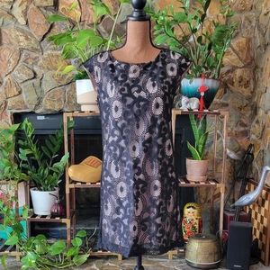 Black Loft Cocktail Shift Party Dress Size 0